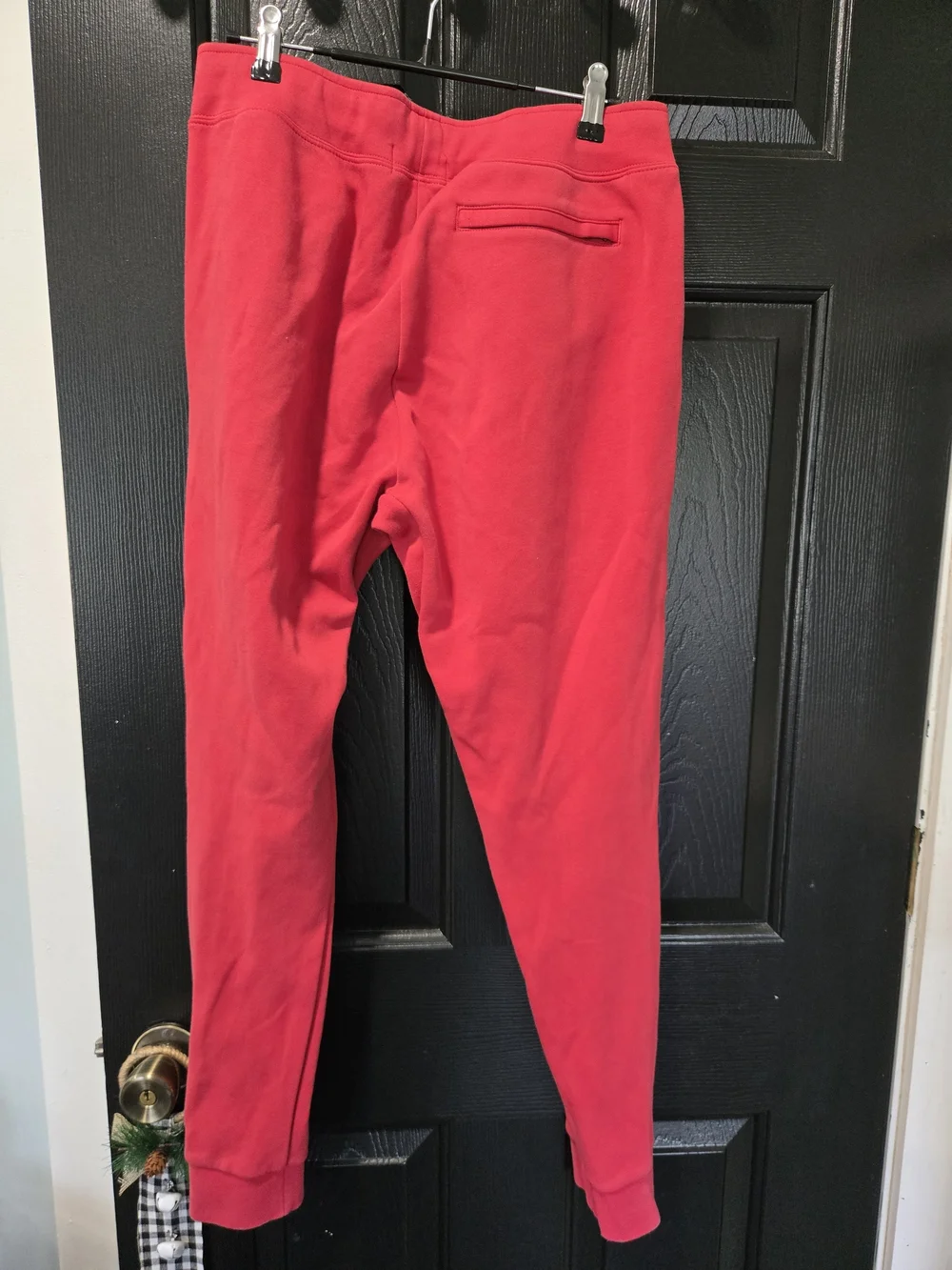 Polo by Ralph Lauren Red Men's Joggers with White Polo Logo